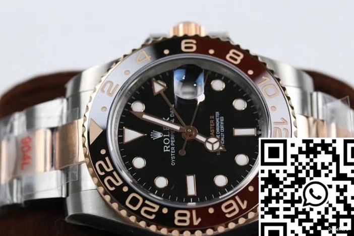 Dial GM M126711CHNR-0002 Rolex Master GMT II Factory Black 1011